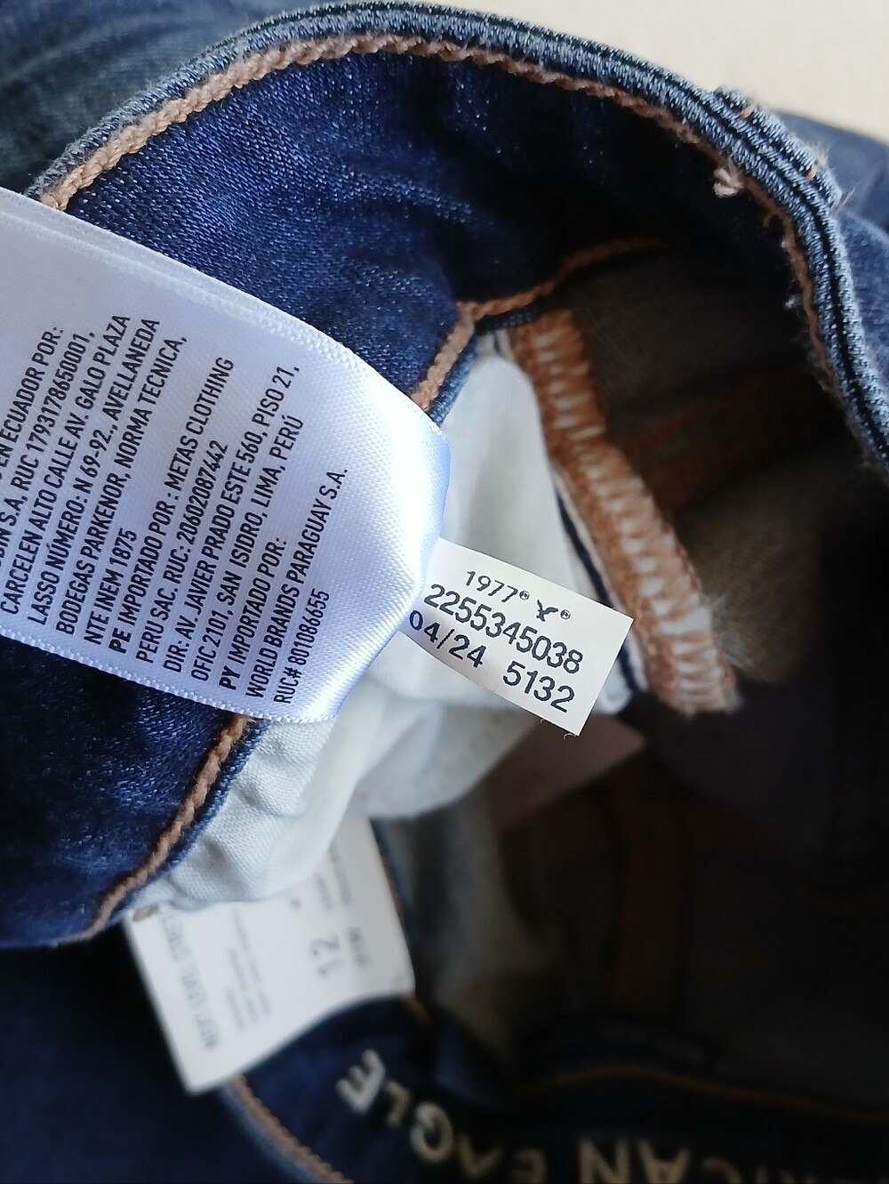aeo ♡ jegging low rise next level stretch american eagle 5132 - Picture 9 of 9